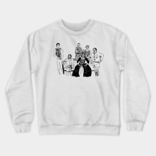 bbc ghosts – the side-eye Crewneck Sweatshirt